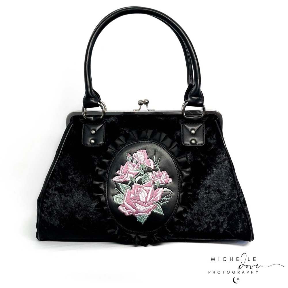 Widow Into My Arms Velvet Weekender Tote